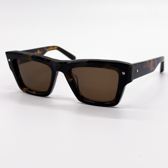 NEW VALENTINO XXII VLS-106B-53 HAVANA UNISEX SUNGLASSES VALENTINO main image 6